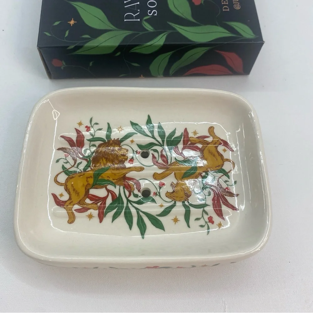Fairyloot Exclusive Ceramic Lion Lioness Soap Dish Raybearer Jordan Ifueko NIB